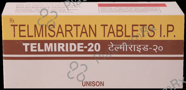 Telmiride 20mg Tablet