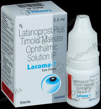 Lacoma T 50mcg/5mg Eye Drop 2.5ml