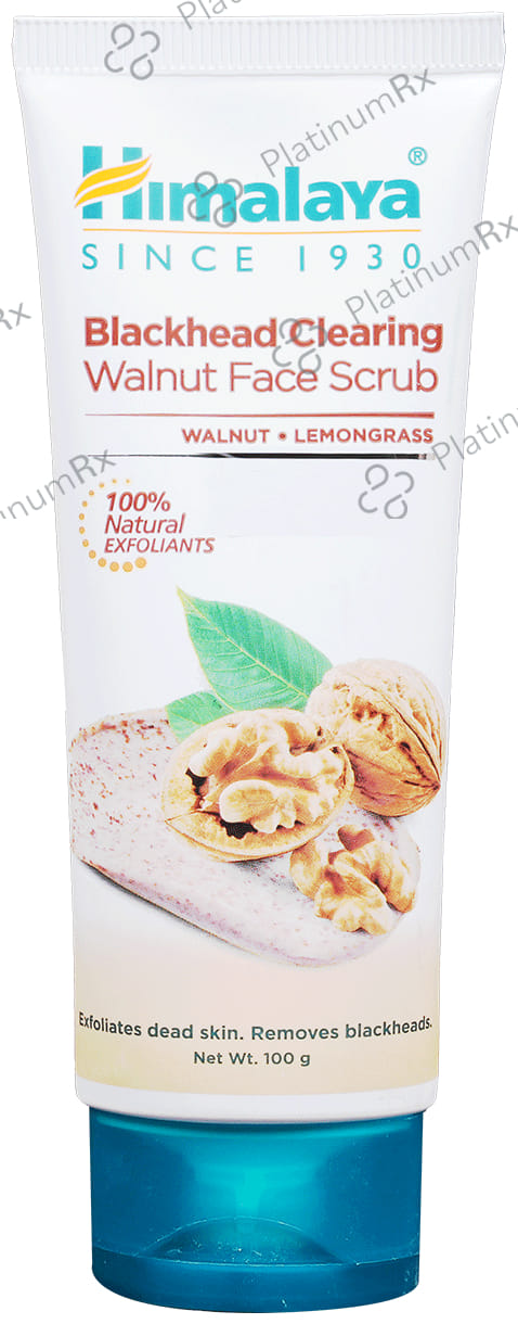 Himalaya Blackhead Clearing Walnut Face Scrub 100 Scrub