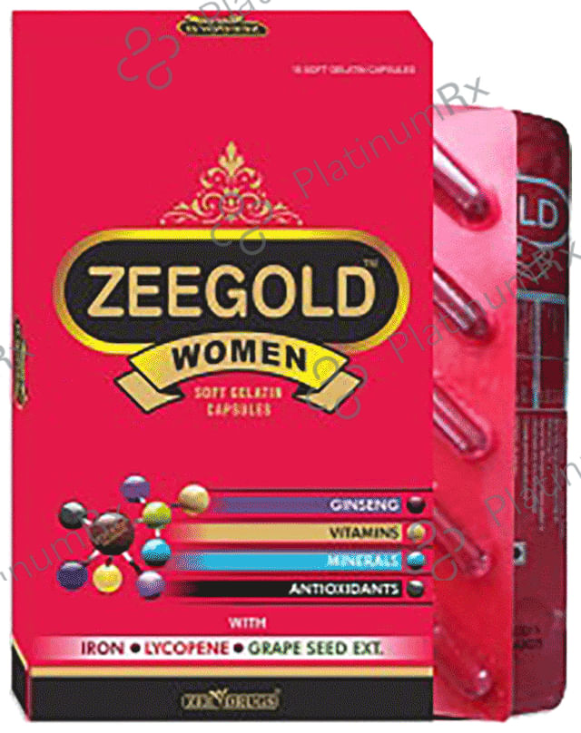 Zee Laboratories Zee Gold Women Soft Gelatin Capsule