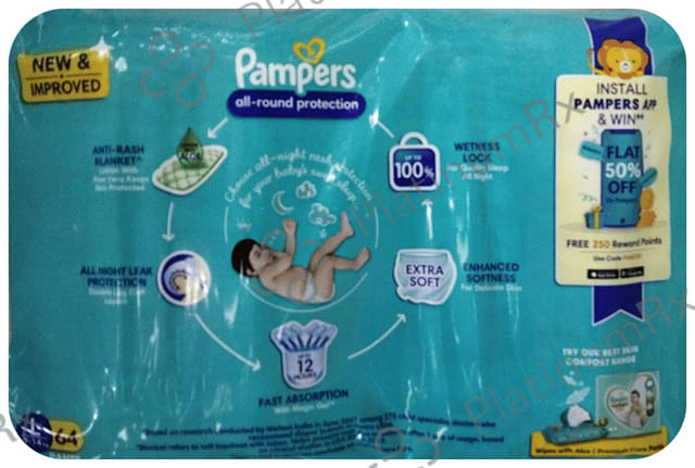 Pampers Baby-Dry Pants Large