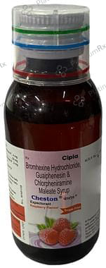 Cheston Expectorant Raspberry Sugar Free 60 Syrup