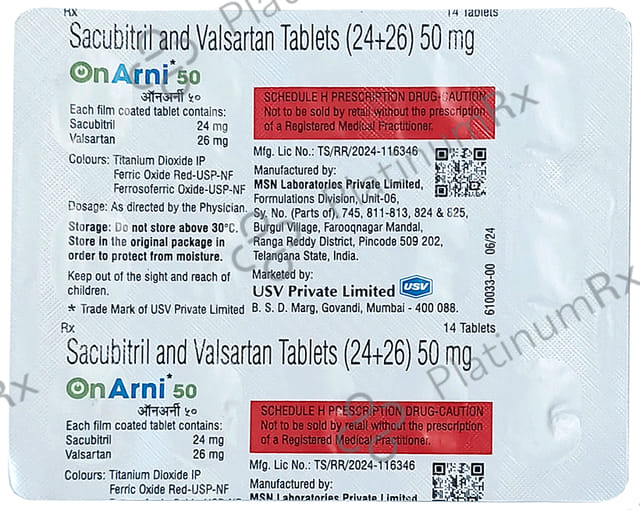 Onarni 50mg Tablet 14s