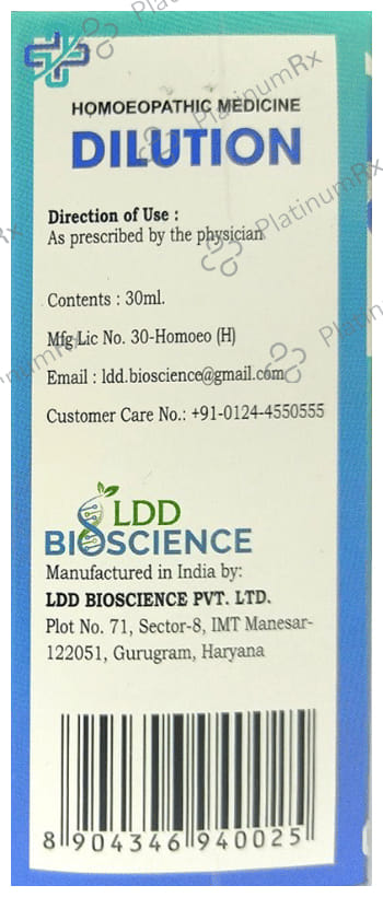 LDD Bioscience Abies Canadensis Dilution 6 CH 30 ml