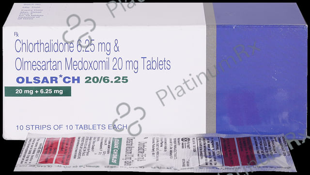 Olsar CH 20/6.25mg Tablet 10s