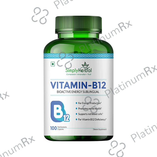 Simply Herbal Vitamin B12 Capsule