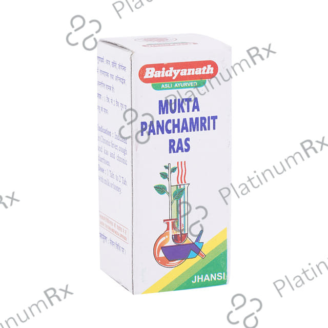 Baidyanath (Jhansi) Mukta Panchamrit Ras Tablet
