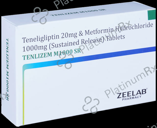Tenlizem M 1000mg/20mg Tablet SR