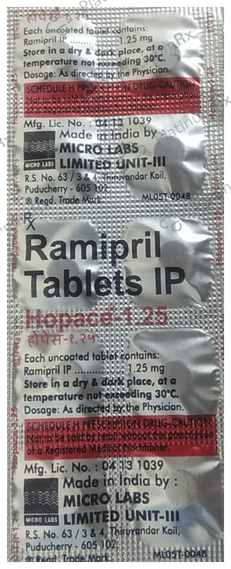 Hopace 1.25mg Tablet 10s