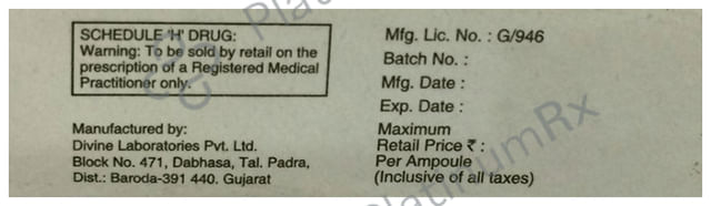 Trancodol LA Injection 1ml