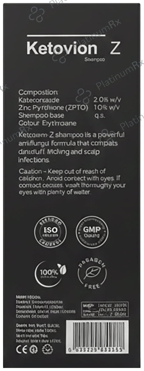 Clinq Ketovion Z Shampoo 200ml