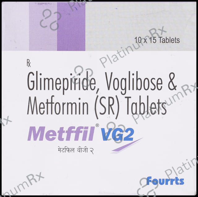 Metffil VG 2mg Tablet SR 15s