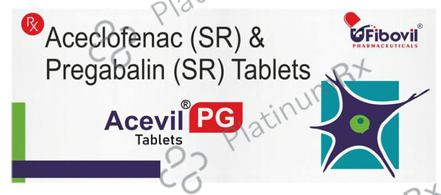 Acevil PG 200/75mg Tablet SR 10s