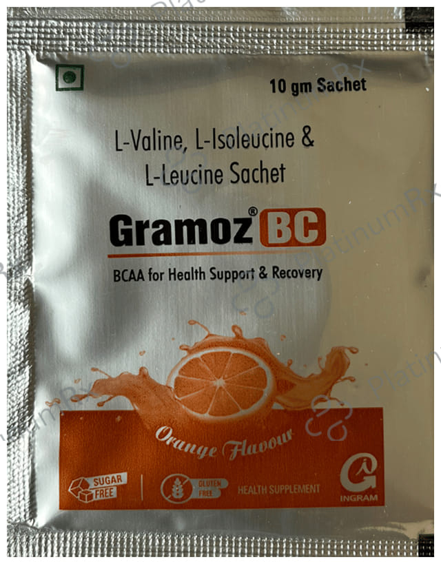 Gramoz BC Sachet Orange Sugar Free & Gluten Free