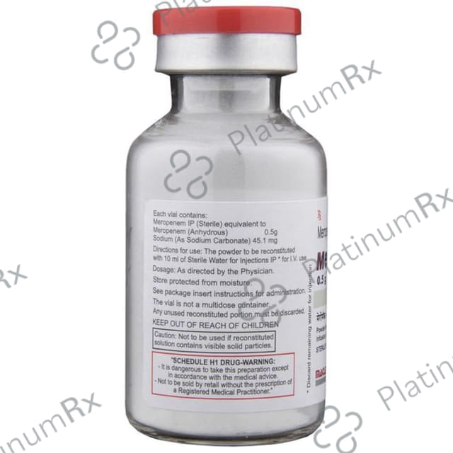 Meromac 0.5gm Injection 1s