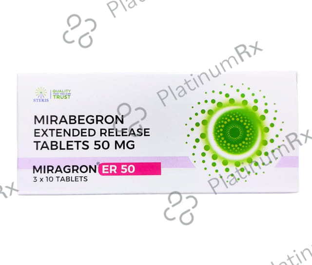 Miragron 50mg Tablet ER 10s