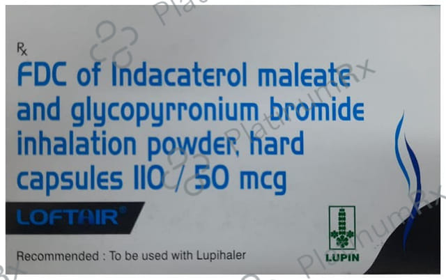 Loftair 110/50mcg Capsule 30s