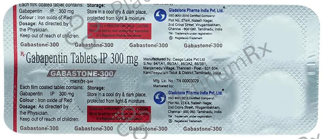 Gabastone 300mg Tablet 10s