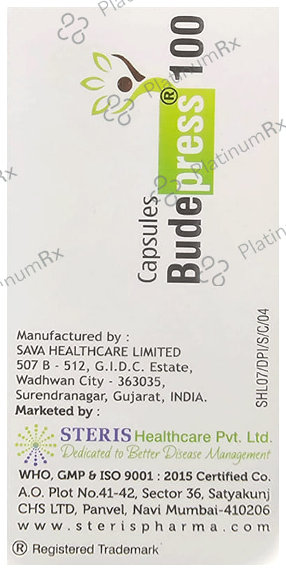 Budepress 6/100mcg Rotacap 30s