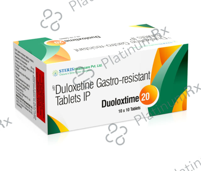 Duoloxtime 20mg Tablet 10s