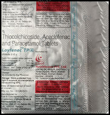 Loyfenac TP 4 Tablet 15s