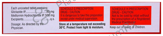Euclide M 80/500mg Tablet 15s