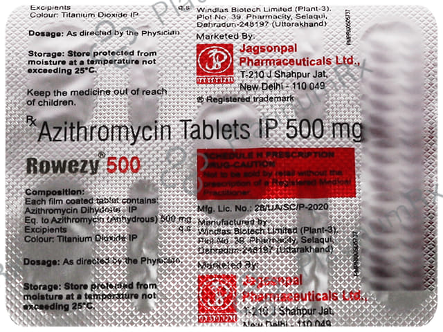 Rowezy 500mg Tablet 5 tablets