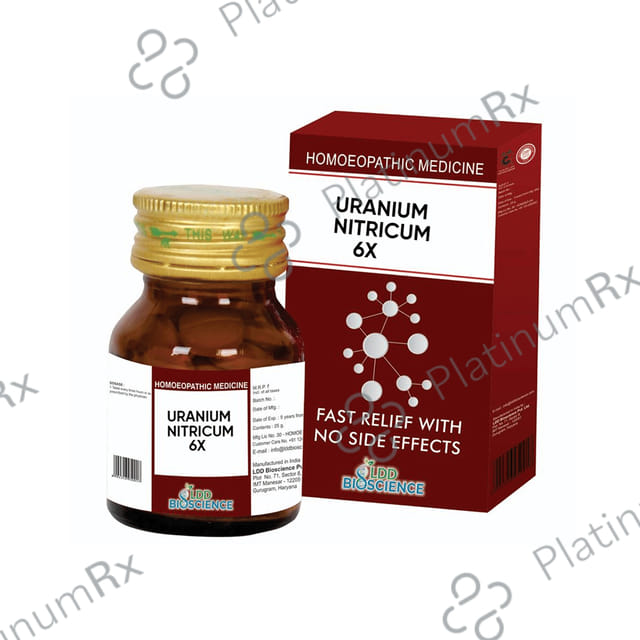 LDD Bioscience Uranium Nitricum 6X 25 gm