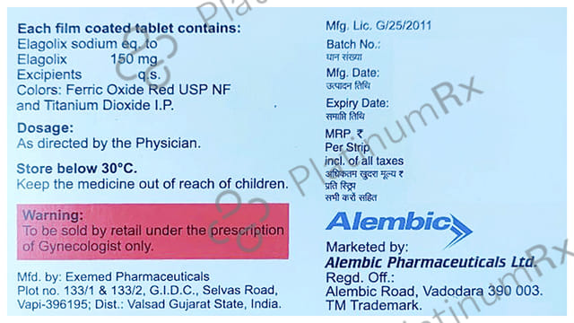 Unigolix 200mg Tablet 10s