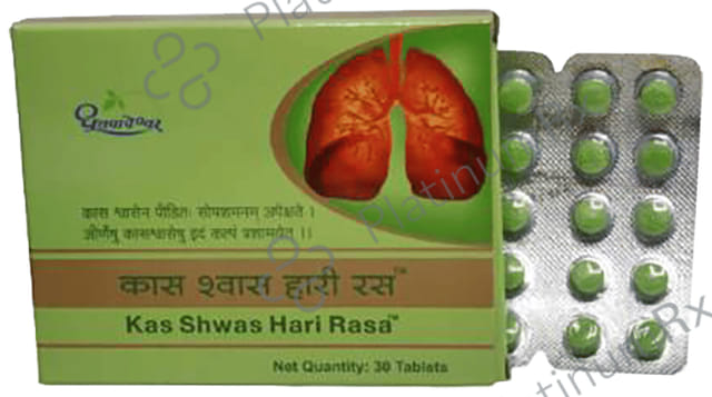 Dhootapapeshwar Kas Shwas Hari Rasa Tablet