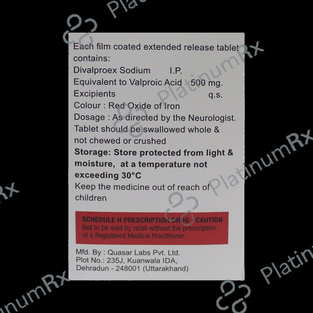 Dvlox OD 500mg Tablet ER 10s