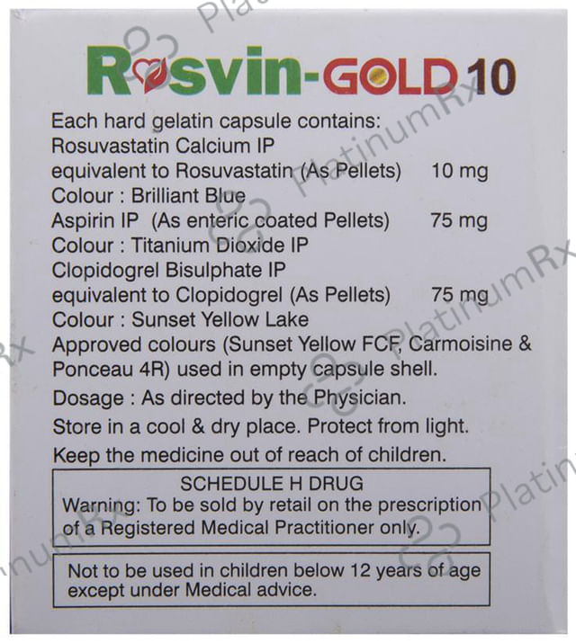 Rosvin Gold Capsule 10s