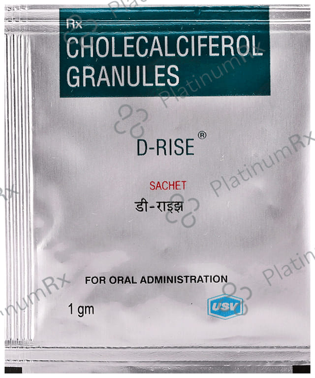 D Rise 60000IU Granules 1gm