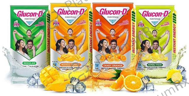 Glucon D Instant Energy Nimbu Pani Flavour Powder 125gm