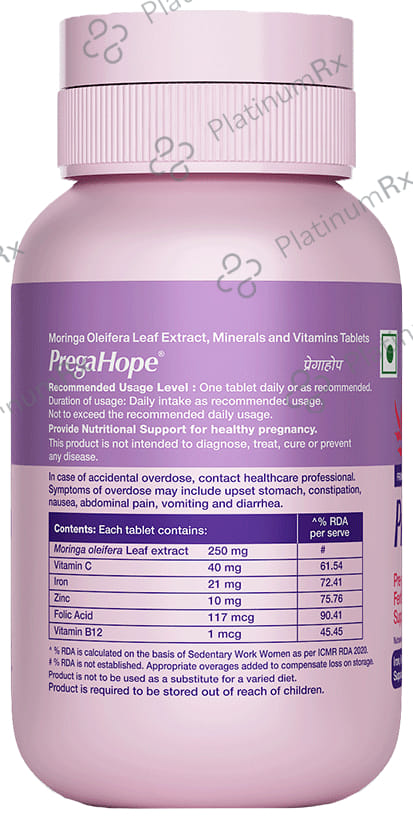 Pregahope Tablet Lemon