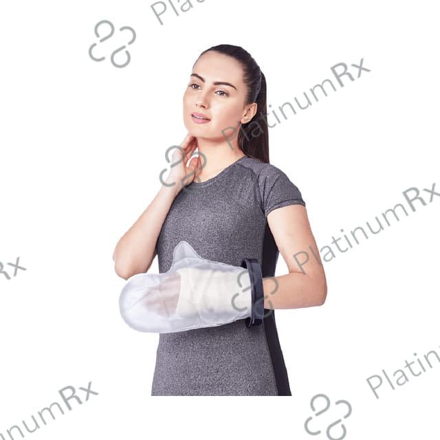 Vissco Core Cast Cover - Arm upto Wrist Universal Grey