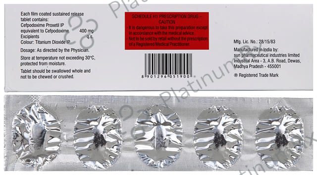 Cepodem OD SR 400mg Tablet 5s