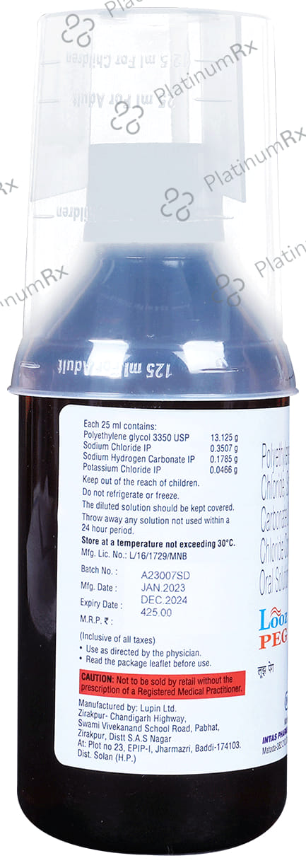 Looz Peg Orange 13.125gm Oral Solution 200ml