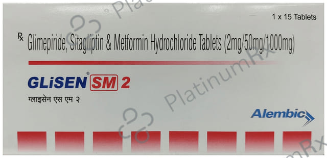 Glisen Sm2 Tablet 15s