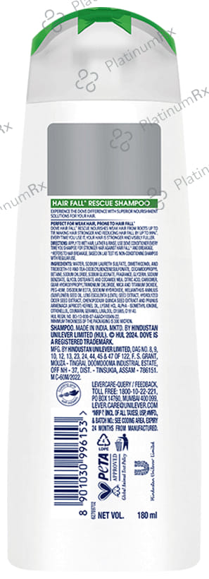 Dove Hair Fall Rescue Shampoo 180 ml