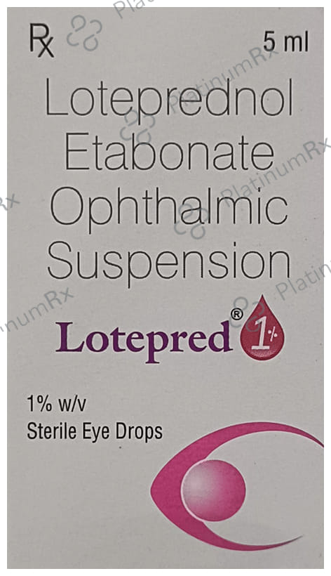 Lotepred 1% Eye Drops 5ml