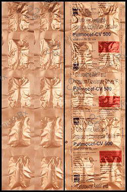 Pulmocef CV 500/125mg Tablet 10s