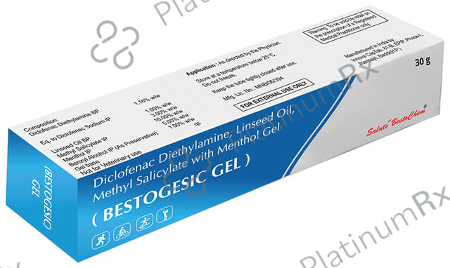 Bestogesic 1.16% Gel 30 Gel