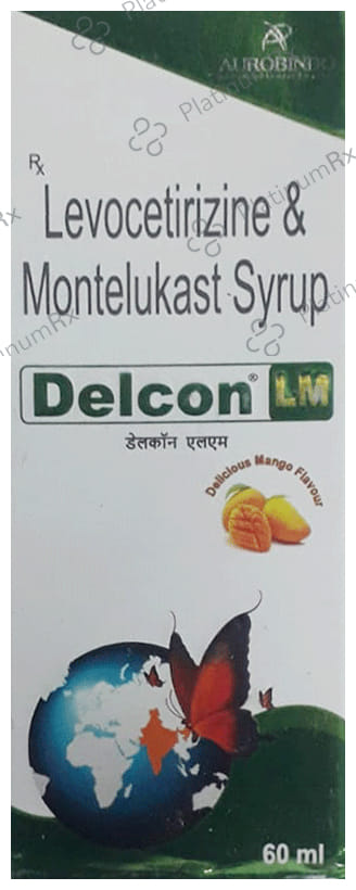 Delcon LM 2.5/4mg Syrup 60ml