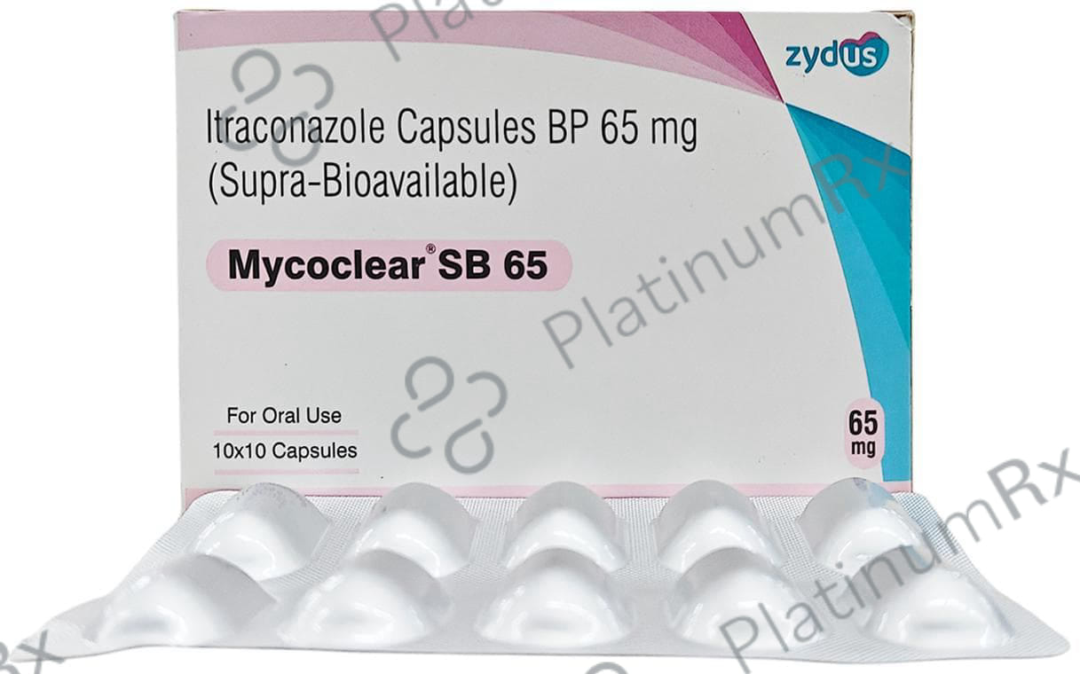 Mycoclear SB 65mg Capsule