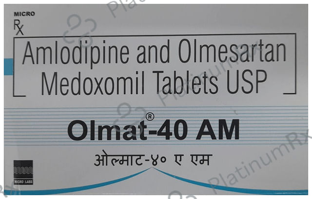 Olmat 40 AM 5/40mg Tablet 15s