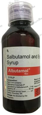 Albutamol Neo 50/1mg Syrup 100ml