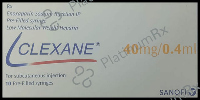Clexane 40mg Injection (0.4ml Each) 2