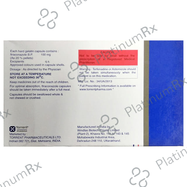 Itraclar 100mg Capsule 10s
