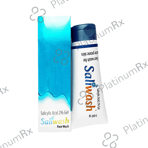 Saliwash Salicylic Acid 2% Gel Face Wash - For Acne Prone Skin